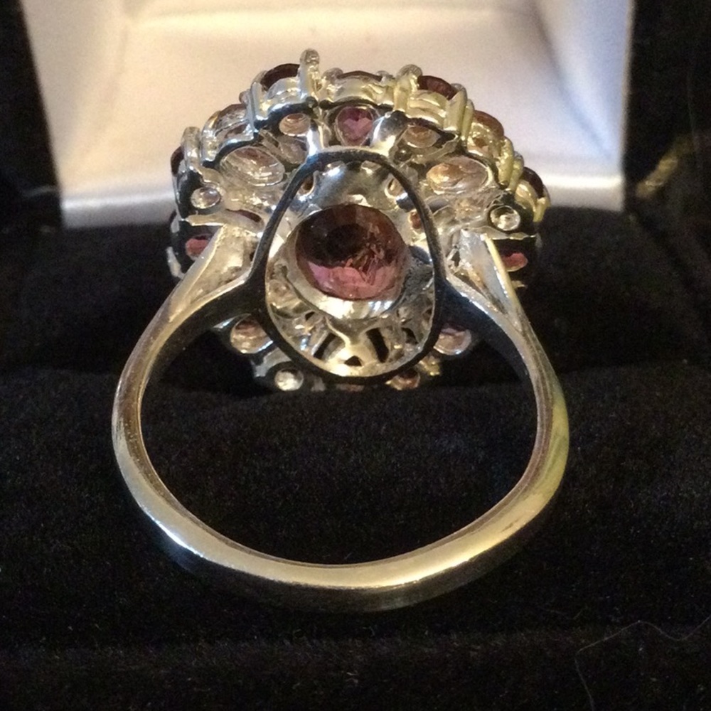 ⭐️RARE⭐️Genuine Pink Tourmaline Ring - Picture 8 of 12